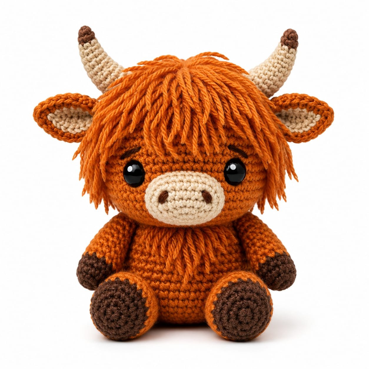 Highland Cow crochet pattern